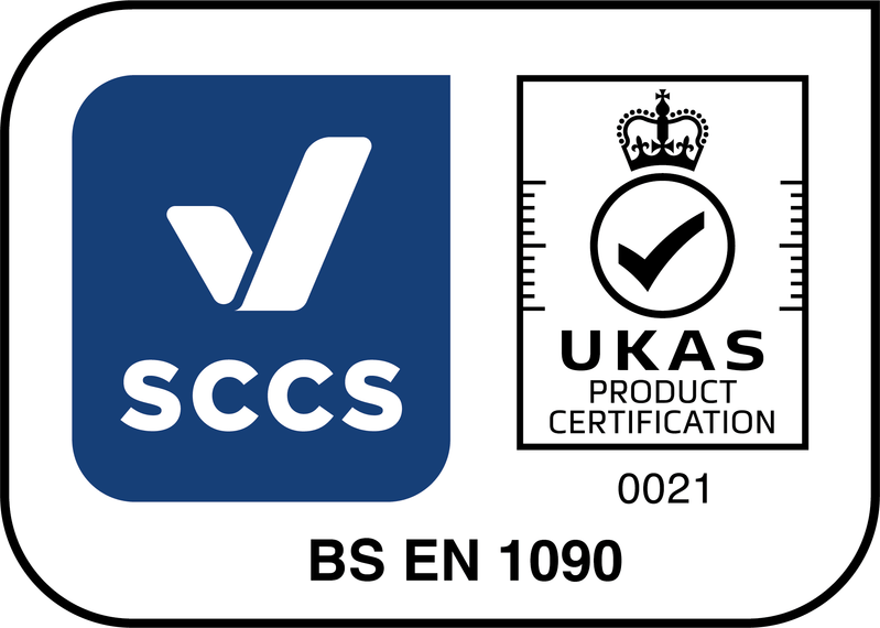 SCCS UKAS BS EN 1090 logo